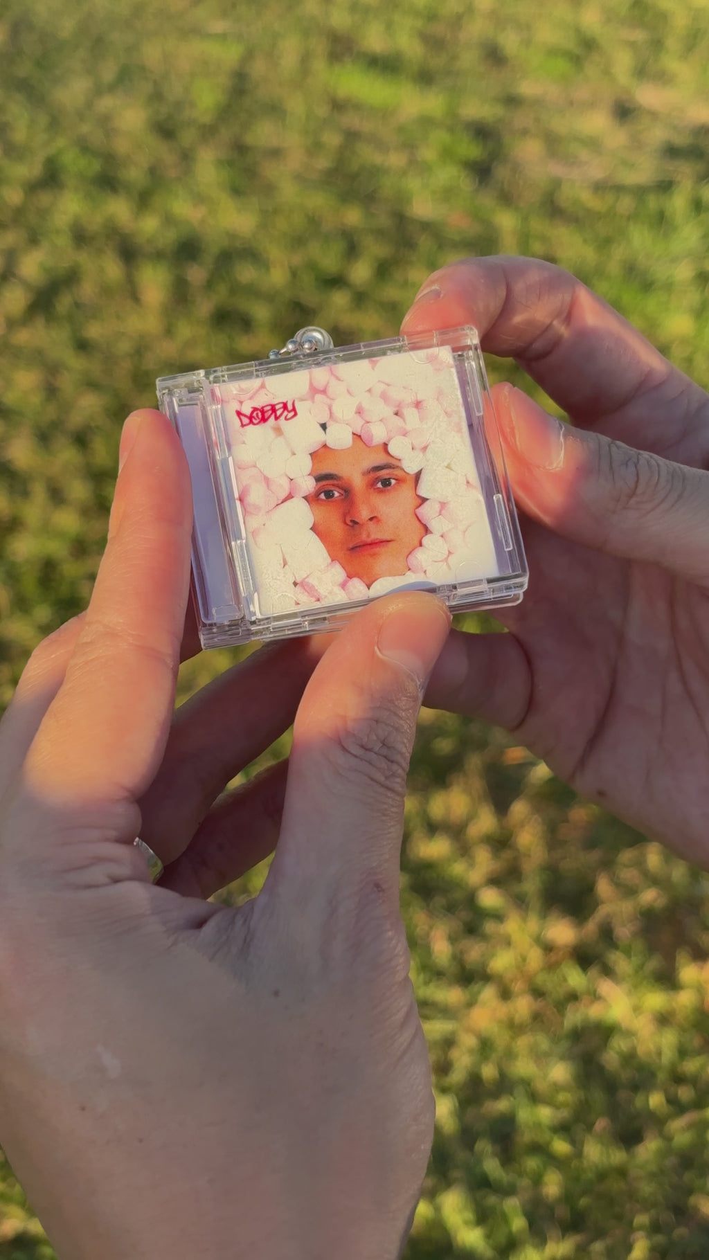 Marshmallow Key Chain with Downloadable Album
